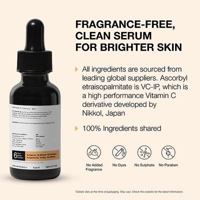 Minimalist Pure Rosehip Oil + VC-IP ( VITAMIN C ) 100% FACE SERUM 30 ml - Face Serum