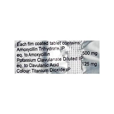 SOLZER 625 Tablet 10's - Bacterial Infections-Pen