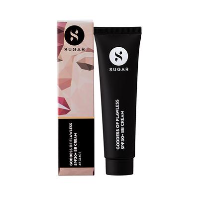 SUGAR Cosmetics Goddess Of Flawless SPF30+ BB Cream - 42 Glace (Medium Beige) 25 ml - Bb & Cc Creams