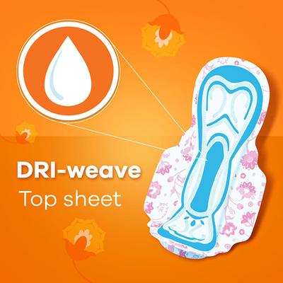 Whisper Choice Sanitary Pads with Wings for Women XL 40s Napkins 1's - Others