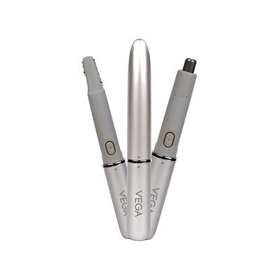 Vega EZY 2 In 1 Unisex Face Body and Nose Trimmer IPX 5 (VHBT-02) 1's - Shaving & Hair Removal