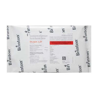 DUOJET LD Respules 5X2.5ml - Asthma/COPD-Ast