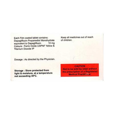 DAPATREND 10 Tablet 10's - Diabetes-Ant