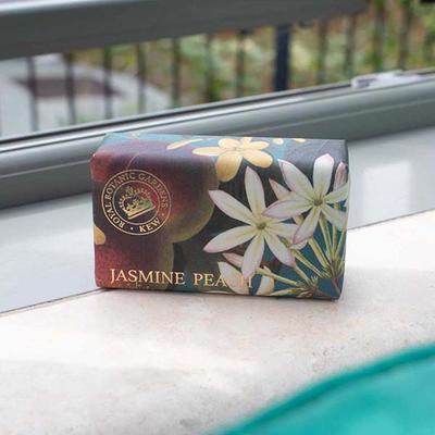 The English Soap Company - Royal Botanic Gardens, Kew - Jasmine Peach Soap 240 gm - Soaps