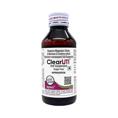CLEARUTI SUGAR FREE Oral Suspension 100ml - Kidney Disease/Stones-Oth