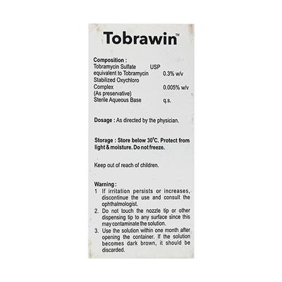 TOBRAWIN Eye Drops 5ml - Eye Infections-Eaa