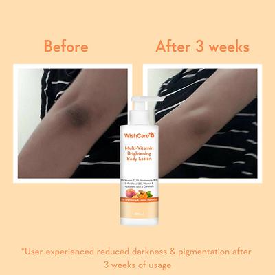 WishCare Multi-Vitamin Brightening Body Lotion for unisex 200 ml - Lotions & Creams