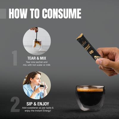 Bargad Shilajit Coffee Sachets 30's - Speciality Medicines