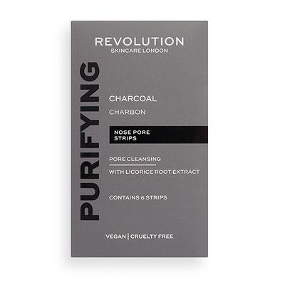 Revolution Skincare Pore Cleansing Charcoal Nose Strips 1's - Skin-Treatment