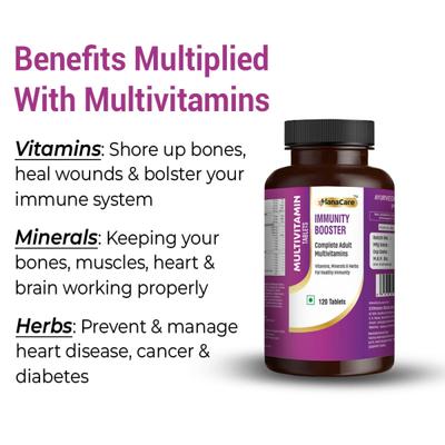 Hanacare Multivitamin Immunity Booster Tablets 120's - Multi-Vitamins