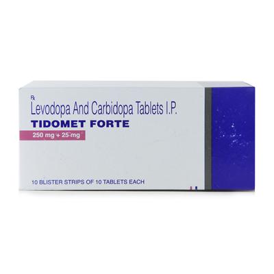Tidomet Forte Tablet 10'S - Parkinsonism-Apd