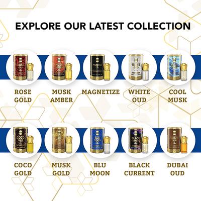 Ajmal Blu Moon Concentrated Perfume Free From Alcohol for Women 5 ml - Women Perfumes (Edt/Edp)