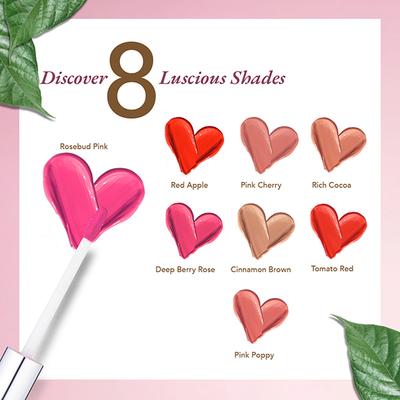 Organic Harvest Velvet Matte Liquid Lipstick - Rosebud Pink 2.6 ml - Liquid Lipsticks