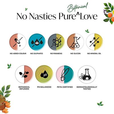 Boho Botanist Oil Body Wash with Almond & Babassu, specially for Dry Skin All Skin Types 200 ml - Shower Gels & Body Wash