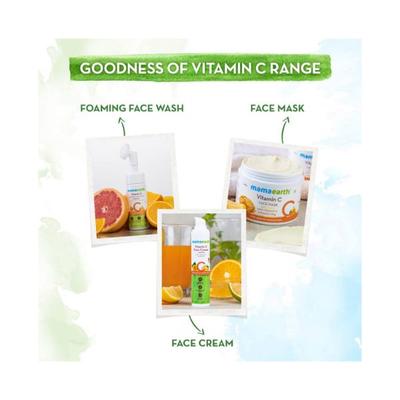 Mamaearth Vitamin C Oil Free Moisturizer for Face with Vitamin C & Gotu Kola for Skin Illumination 80gm - Face Moisturizers