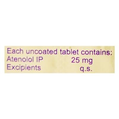 Aten 25mg Tablet 14'S - Hypertension-Bet