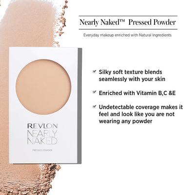 Revlon Nearly Naked Pressed Powder - 8gm - Compact Powder
