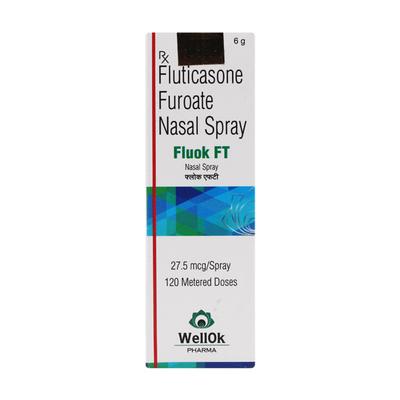 FLUOK FT Nasal Spray 27.5gm - Nasal Congestion-Nas