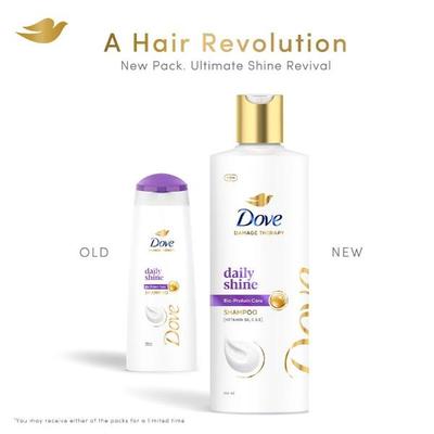 DOVE DAMAGE THERAPY DAILY SHINE SHAMPOO 180ML - Shampoos