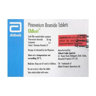 ELDICET 50 Tablet 15's - Gastro Intestinal Motility Disorders-GIT