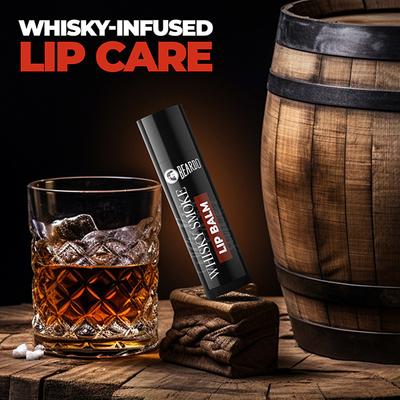 Beardo Whisky Smoke Lip Balm for Men Moisturizes and Soothes Dry, Cracked and Chapped Kissable Lips 4 gm - Lip Balms