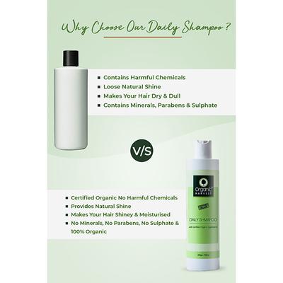 Organic Harvest Daily Shampoo 225 gm - Shampoos