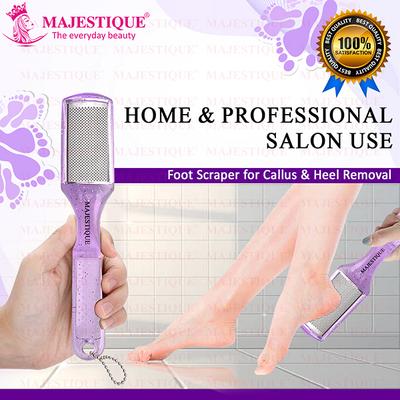 Majestique Foot File for Callus and Heel Removal, Dry and Wet Pedicure Tool - Color May Vary 1's - Nail Care