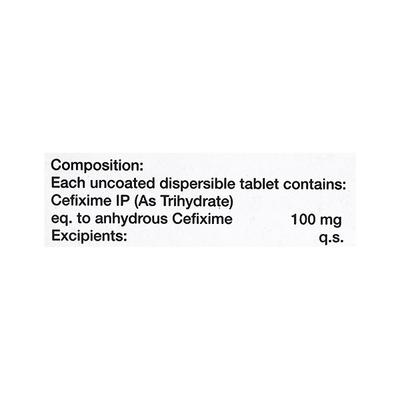 Omnicef O DT 100mg Tablet 10'S - Bacterial Infections-Cep