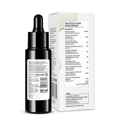 Brillare Salicylic Acid Face Serum For Oily, Acne Prone Skin 30 ml - Face Serum