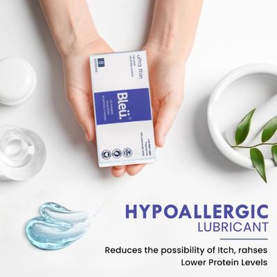 Bleu High Grade Natural Latex Ultra Thin Condoms (Pack of 3 X 8's) - Plain/Flavoured Condoms