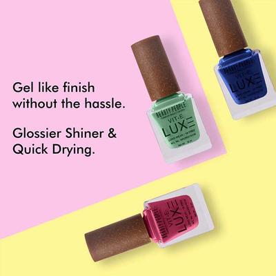 Beauty People Luxe Premium with Vit E 364 Blue Bliss 12 ml - Nail Polish