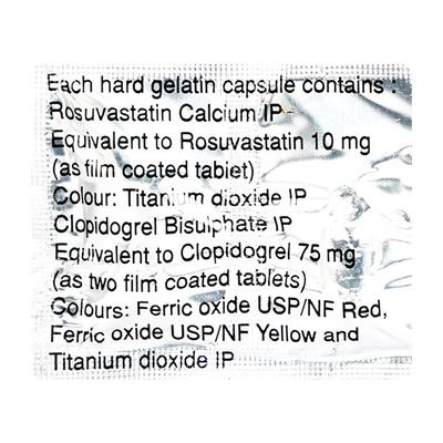 Preva RS 10/75mg Capsule 10'S - High Cholesterol-Dys