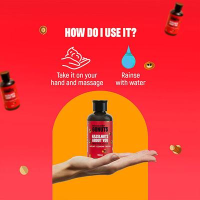 GONUTS By Bewakoof Hazelnut About You Face Wash and Scrub For Women 150 ml - Scrubs & Exfoliants