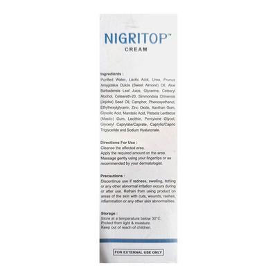 NIGRITOP Cream 100g - Hyperpigmentation-Oth