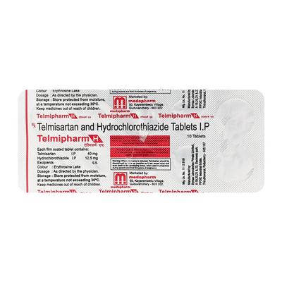 Telmipharm H Tablet 10'S - Hypertension-Ang