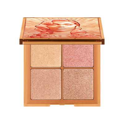 Huda Beauty Glow Obsessions Mini Face Palette Medium 6.4 gm - Highlighters & Illuminators
