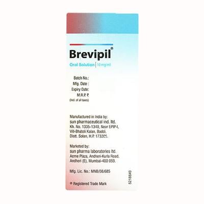 BREVIPIL Oral Solution 200ml - Epilepsy/Convulsion-Ant