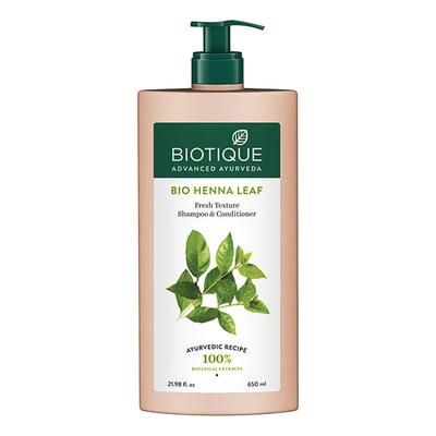 Biotique Fresh Henna Colour Protect Shampoo & Conditioner 650ml - Conditioners