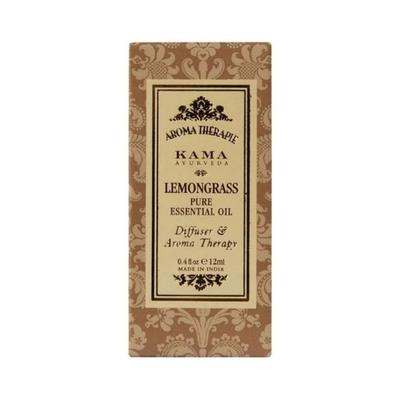 Kama Ayurveda Lemongrass Pure Essential Oil 12ml - Essential Oils