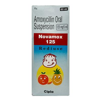 Novamox 125mg Rediuse Suspension 60ml - Bacterial Infections-Pen
