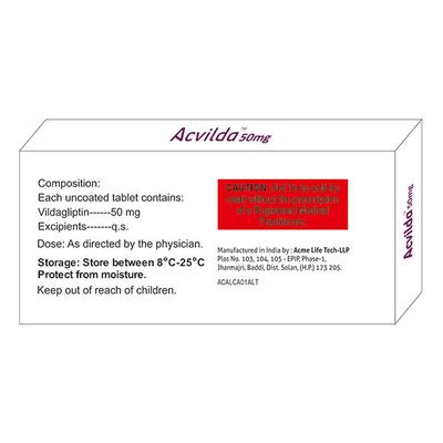 ACVILDA 50 Tablet 10's - Diabetes-Ant