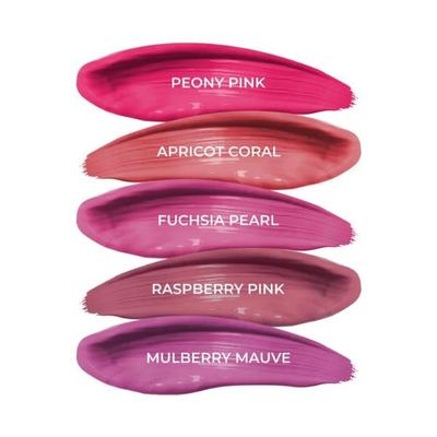 Just Herbs Ayurvedic Liquid Lipstick Kit Set of 5 with Long Lasting, Hydrating, Brights Pinks 10ml - Liquid Lipsticks