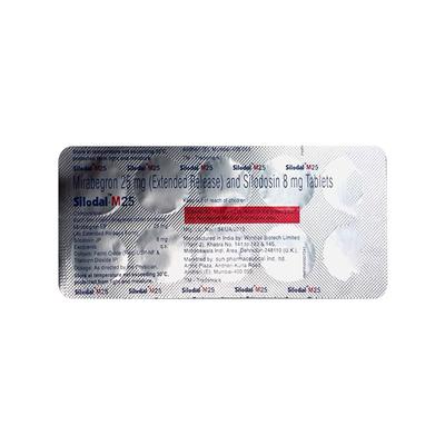 SILODAL M 25 Tablet 10's - Bladder And Prostate Disorders-Dru