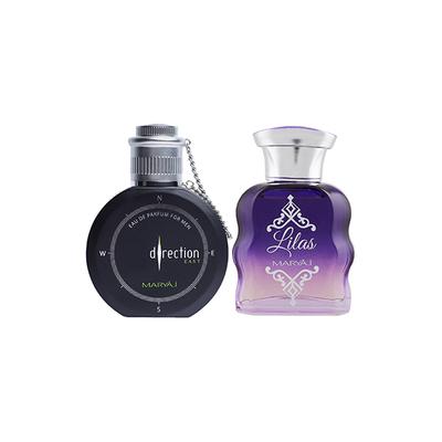 Maryaj Direction East EDP Citrus Spicy Perfume And Maryaj Lilas EDP Citrus Floral Perfume 200 ml - Perfumes (Edt/Edp)