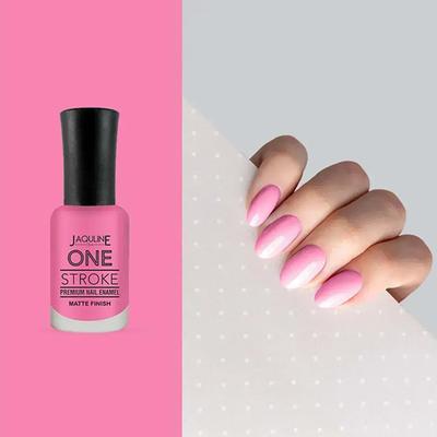 Jaquline USA One Stroke Premium Nail Enamel Bunny Pink J29 8 ml - Nail Polish
