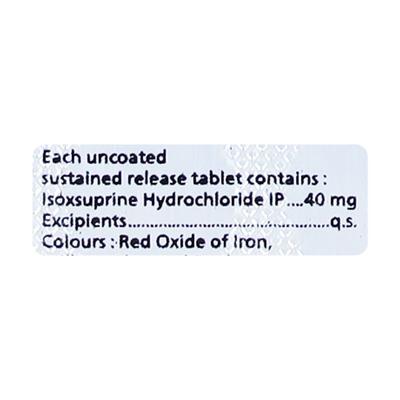 IDILAN SR 40mg Tablet 10's - Hypertension-Pvc
