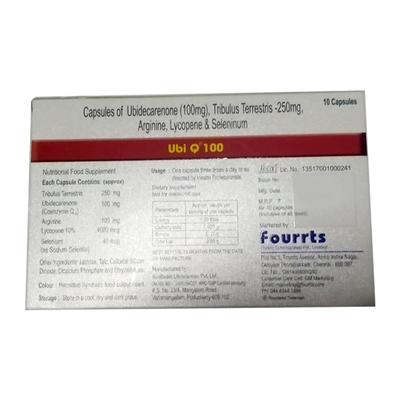 UBI Q 100mg Capsule 10'S - Supplements-Sup
