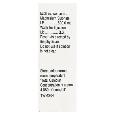 MAGNESIUM SULPHATE Injection 2ml - Supplements-Ele