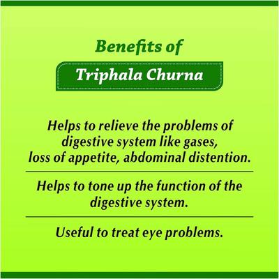 Baidyanath Triphala Churna 500 gm - Digestive Care