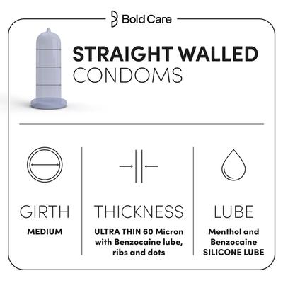 Bold Care Mutual Pleasure Condoms 10's - Plain/Flavoured Condoms